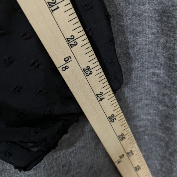 J for Justify Black Fit and Flair Pull Over Long Sleeve Womens Dress Size 3X NWT - Picture 6 of 10